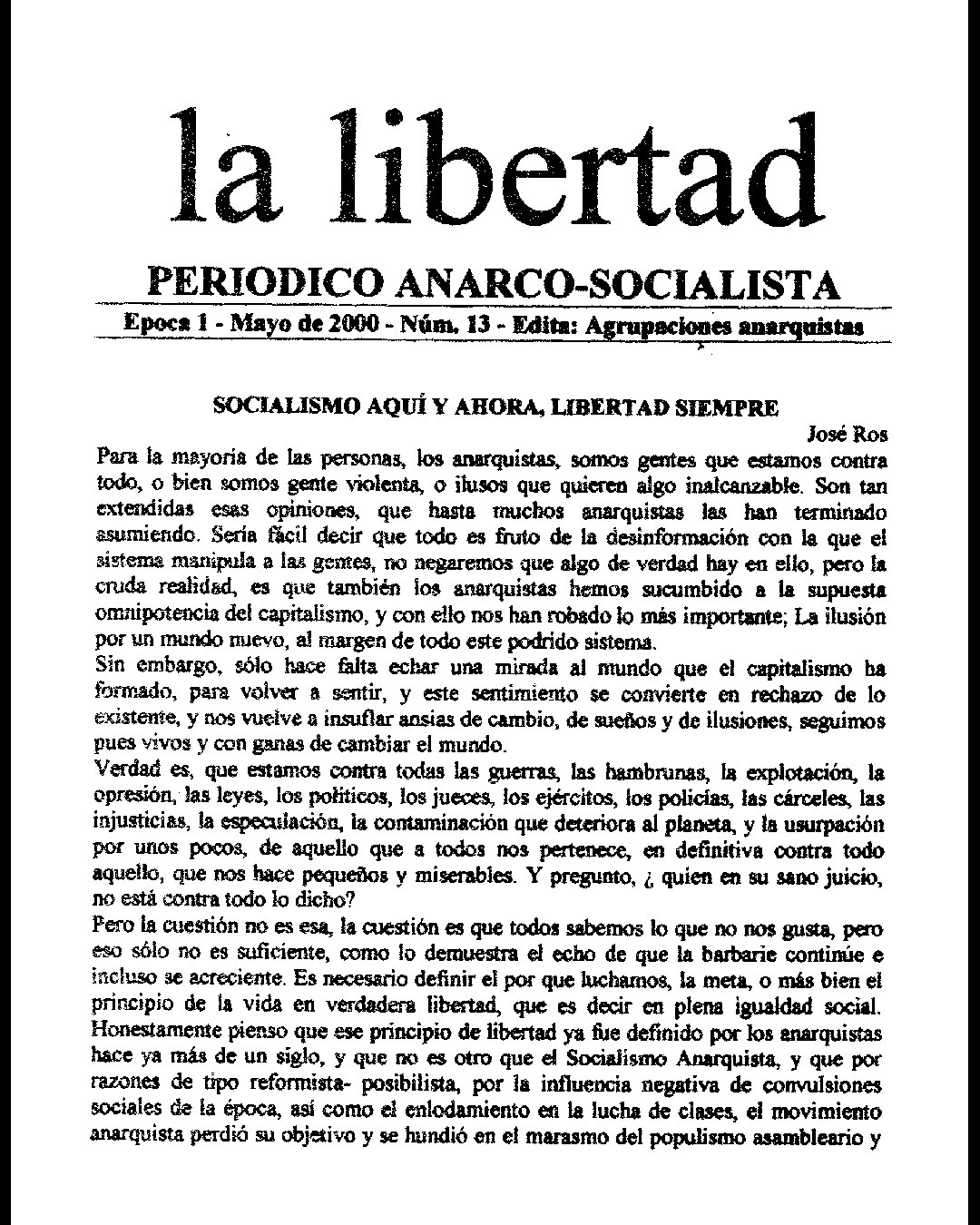 la libertad