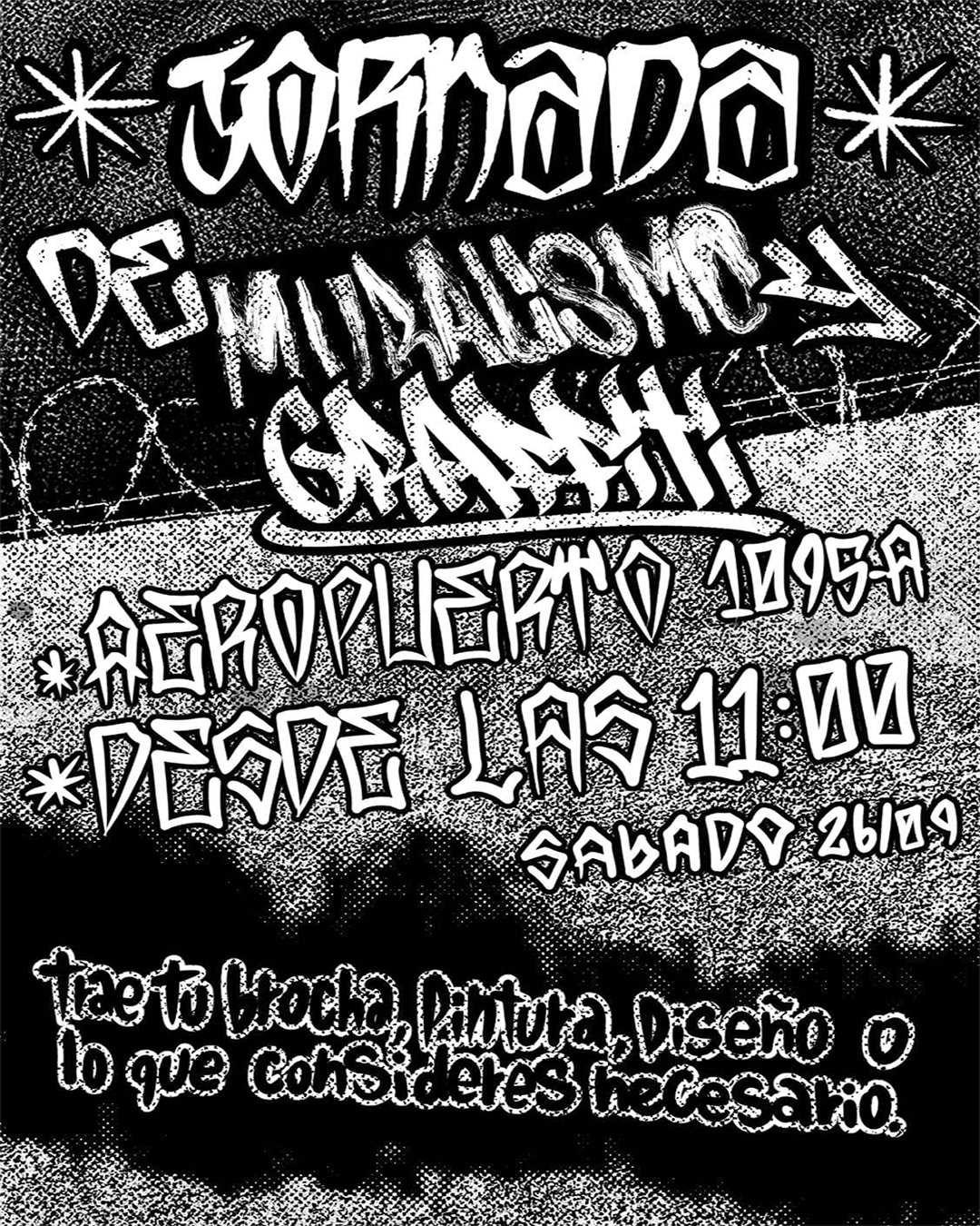 Jornada de muralismo y graffiti!